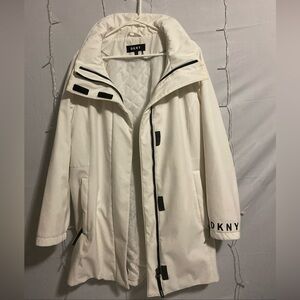 DKNY Women's Snow White Ski Jacket